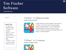 Tablet Screenshot of fischersplace.com